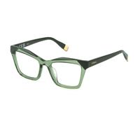 Furla Mujer Furla VFU767V 02GN Monturas ópticas Acetato Verde Geométrico