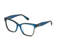 Furla Mujer Furla VFU828V 06N1 Monturas ópticas Acetato Azul claro Cuadrada