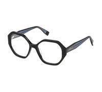 Furla Mujer Furla VFU829 700 Monturas ópticas Acetato Negro Geométrico