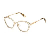 Furla Mujer Furla VFU831 300Y Monturas ópticas Metal Oro Geométrico