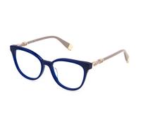 Furla Mujer Furla VFU832 03GR Monturas ópticas Acetato Azul Mariposa