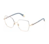 Furla Mujer Furla VFU835 0E91 Monturas ópticas Metal Oro Cuadrada