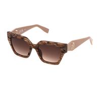Furla Mujer SFU811 06YH Gafas de sol Acetato Marrón Marrón Cuadrada Normal Sombreado