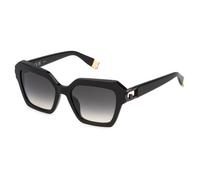 Furla Mujer SFU817 700Y Gafas de sol Acetato Negro Fumar Cuadrada Normal Sombreado