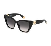 Furla Mujer SFU879S 700S Gafas de sol Acetato Negro Fumar Mariposa Normal Sombreado