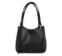 Furla Nuvola Bolsa de hombro M Piel natural 25 cm negro
