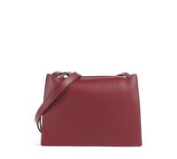 Furla Nuvola S Bandolera rojo oscuro, cuero, mujer