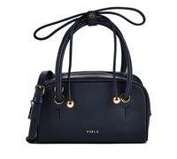 Furla Poppy Bolso Piel natural 20 cm azul