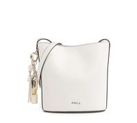 Furla Roxie Mini | Bucket bolso de mano | blanco | cuero graneado