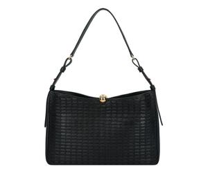 Furla Sfera Soft Bolsa de compras Piel natural 40 cm negro