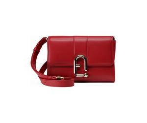 Furla Urban Bolso bandolera S Piel natural 22.5 cm rojo