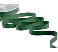 Furlanis - Cinta De Raso De Doble Cara, Decoración de Regalo Cajas Flores Boda Navidad, Tela Italiana - Verde Bosque, 16 mm x 50 m