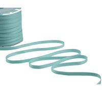 Furlanis - Cinta De Raso De Doble Cara, Decoración de Regalo Cajas Flores Boda Navidad, Tela Italiana - Verde Aguamarina, 6 mm x 100 m