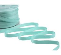 Furlanis - Cinta De Raso De Doble Cara, Decoración de Regalo Cajas Flores Boda Navidad, Tela Italiana - Verde Aguamarina, 10 mm x 100 m