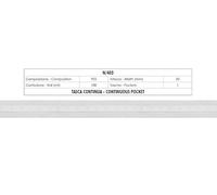 Furlanis - Cinta rizadora 1 bolsillo - 20 mm