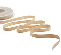 Furlanis - Gros Grain, Cinta Decorativa para Embalaje, Favores, Tejido Italiano - Beige, 10 mm x 20 m