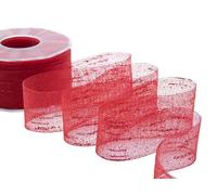Furlanis N2740_31_25 Cinta, Tela, Rojo, 40mm x 25m