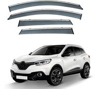 FURLOU 4 Piezas Deflectores de Viento para Renault Kadjar MK1 2016-2020 2021 2022 2023, Cortavientos Ventanilla Auto Protección Accesorios