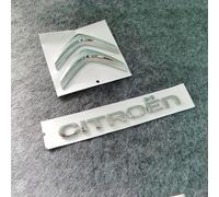 FURLOU Coche Emblemas para Citroen Berlingo 2018 2019 2020 2021 2022 2023,Insignia Etiqueta Frontal Capó Maletero Emblema Logo Adhesivo Pegatina Embellecedores Accesorios Carrocería,C+D