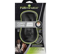FURminator Cepillo de Masaje L para Perros y Caballos, para Casi Todo Tipo de Pelaje - Elimina el Polvo y masajea Suavemente la Piel - Cepillo de Masaje para el Cuidado del Pelaje con púas de Goma