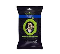 Furminator Deshed Toallitas de aseo para perros refrescan y desodorizan el pelaje sin bañarse, 100 unidades