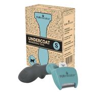 FURminator deShedding,Cepillo para Gatos pequeños de Pelo Corto, Talla S | Eliminar el subpelo | Eliminar el pelo suelto | Skin Guard | Mango ergonómico y antideslizante