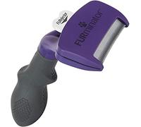 FURminator deShedding, Tool para gatos medianos/grandes de pelo corto, Cepillo talla M/L para eliminar el pelo suelto, Diseño mejorado