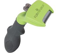 FURminator deShedding, Tool para perros pequeños de pelo largo, Cepillo talla S para eliminar el pelo suelto, Diseño mejorado