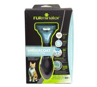 FURminator para Pelo Corto Pequeño Gatos, Deshedding Cuidado Herramienta Del