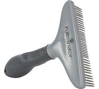 FURminator Peine de rastrillo para perros y gatos de pelo largo - cepillo para evitar nudos y pelo enmarañado