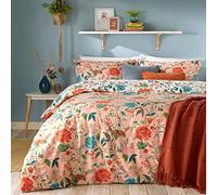 furn. Azaela nórdica y Funda de Almohada Conjunto, Rosado, Soltero