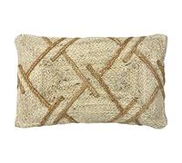 furn. Boda Feather Filled Cushion, Jute, Natural