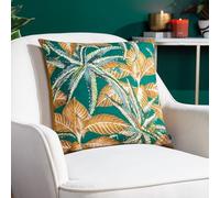 furn. Cojín con Relleno Rico en Plumas de Terciopelo Jahi de Wylder Ebon Wilds