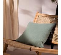 Furn. Cojín con Relleno Rico en Plumas y Muselina de algodón Arrugado de Yard Lark