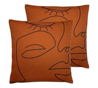 furn. Cojines llenos de Plumas de Paquete de Karma, Multi, 50 x 50cm, 2