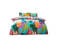 furn. Coralina - Juego de Funda nórdica para Cama de Matrimonio, Multicolor