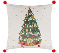 furn. Deck The Halls Cojín con Relleno De Poliéster (Multicolor - 43x43cm)
