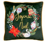 furn. Deck The Halls Joyeux Noel Cushion Cover