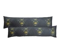 furn. Evans Lichfield Gold Bee Proyecto excluidor (Paquete Doble), poliéster, Gris Oscuro