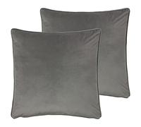 furn. Evans Lichfield Opulencia Pluma Llena Cojines (Paquete Twin), Poliéster, Acero