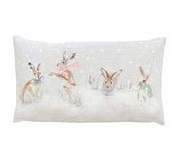 furn. Evans Snowy Hares Funda De Cojín (Multicolor - 30x50cm)