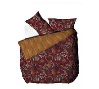 furn. Juego de Funda de edredón Forest Fauna, Polialgodón, óxido, Matrimonio Grande