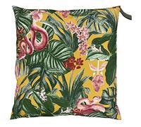 furn. Medinilla Outdoor Polyester Filled Cushion, Mustard, 43 x 43cm