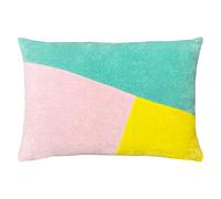furn. Morella Feather Filled Cushion, Cotton, Mint/Lemon/Pink