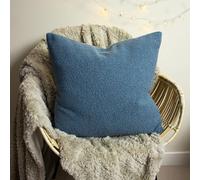furn. Muebles. Cojín Cuadrado con Relleno de Plumas y Forro Polar Malham