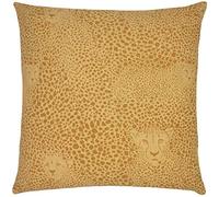 furn. Ocultos Amortiguador de la Cubierta del Guepardo, Algodón, Miel, 50 x 50cm