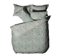 furn. Tanza nórdica y Funda de Almohada Conjunto, Sabio, Super Rey