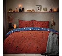 furn. Witchy Vibes - Juego de Funda nórdica Individual, Color Naranja