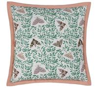 furn. Wylder Cojín Relleno de poliéster con Polilla de Seda, Color Rosa pálido, 50 x 50 cm