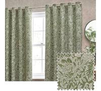 furn. Wylder Nature Bali Botanical Jacquard - Cortinas con Ojales